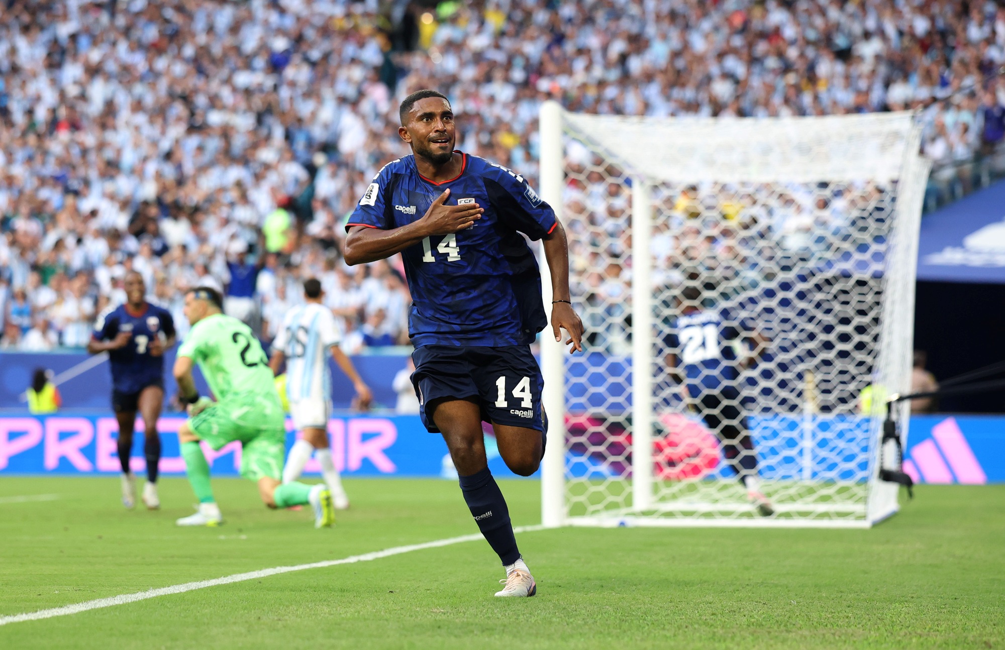 Deroy Duarte marca e Cabo Verde empata com a Argentina na Copa do Mundo
