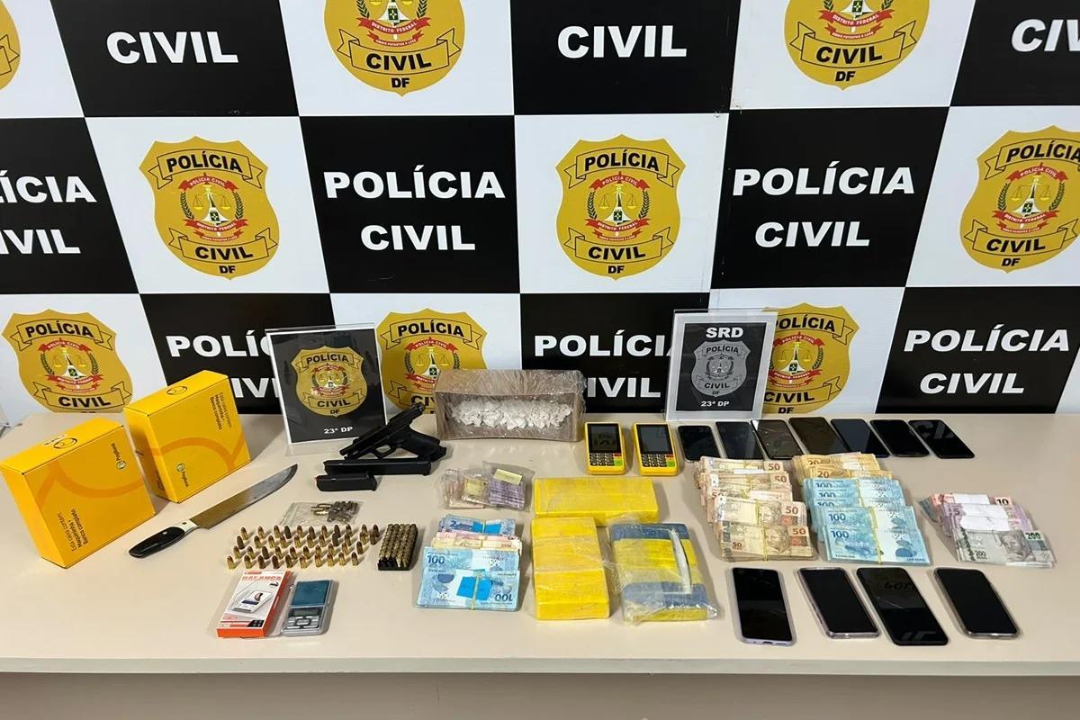 Distribuidora Revoada e tráfico de drogas em Ceilândia: Polícia Civil desarticula esquema