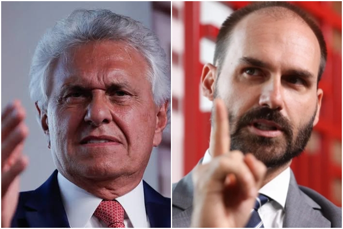 Eduardo Bolsonaro e Ronaldo Caiado se enfrentam em debate acalorado sobre green card