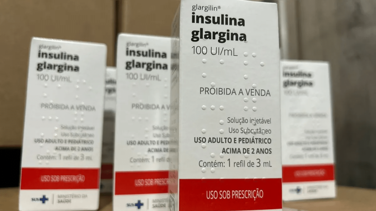 Goiás começa a distribuir insulina Glargina para pacientes com diabetes