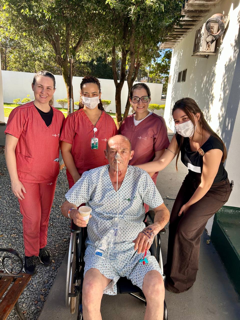 HEJA oferece cuidado humanizado a paciente em recuperação