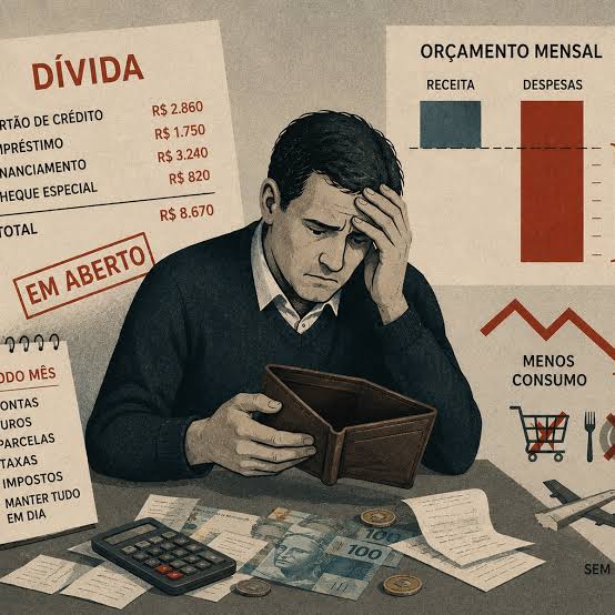 A relação do brasileiro com o crédito se transforma sob o impacto da inflação e do acúmulo de dívidas
