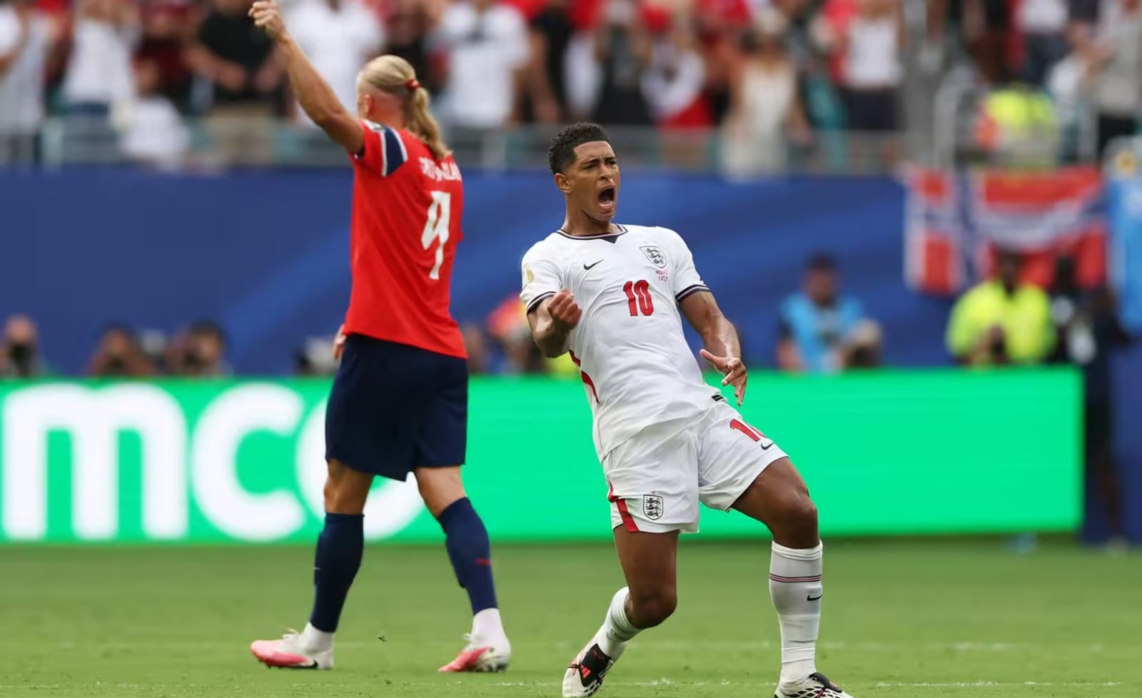 Inglaterra supera Noruega com Bellingham decisivo e retorna à semifinal da Copa após oito anos