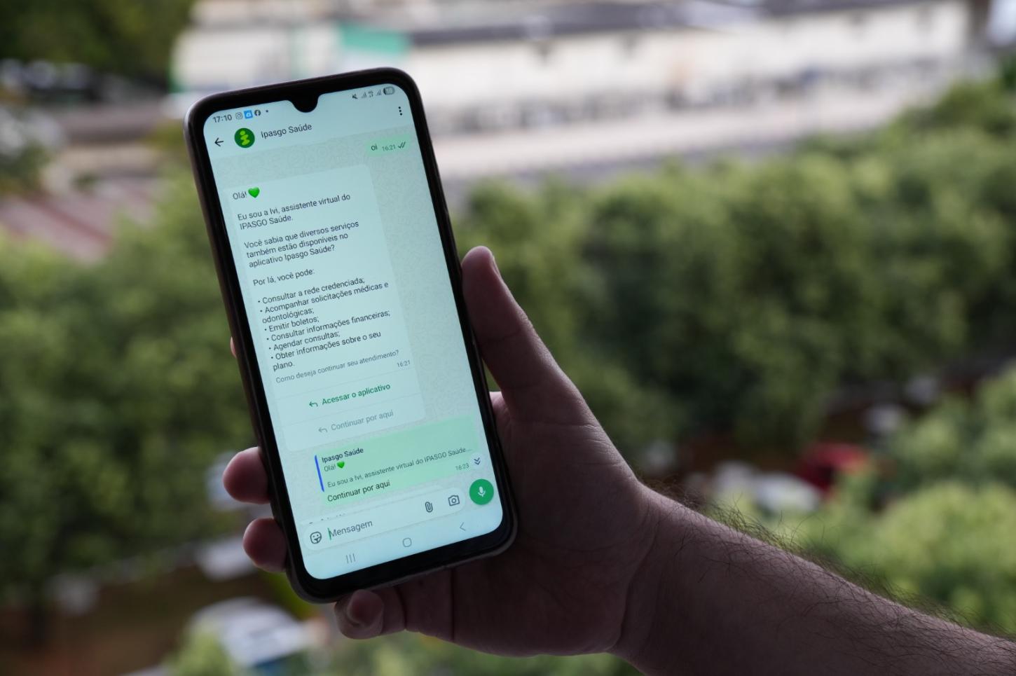 Ipasgo Saúde lança atendimento por WhatsApp para aprimorar acesso de beneficiários