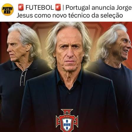 Jorge Jesus é anunciado como novo técnico da seleção de Portugal com contrato até 2030