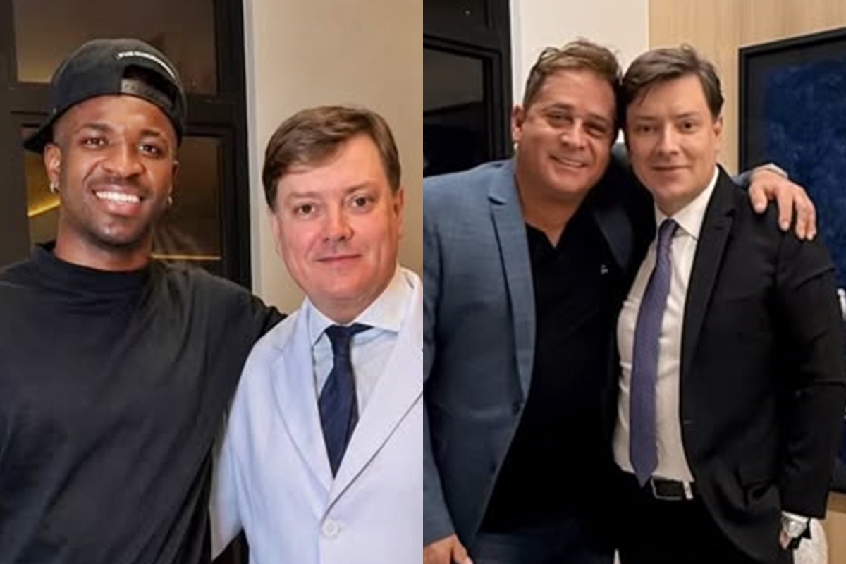 Médico que atendeu Vini Jr. para harmonização facial já cuidou de Leonardo