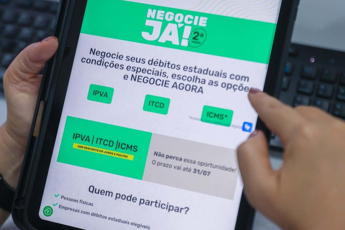 Negocie Já II oferece até 99% de desconto para regularizar dívidas fiscais em Goiás