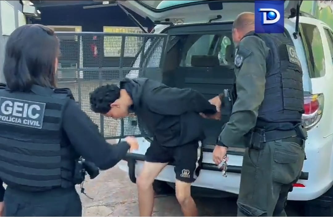 Polícia Civil de Goiás captura suspeito de roubo com invasão em Jardim Ingá