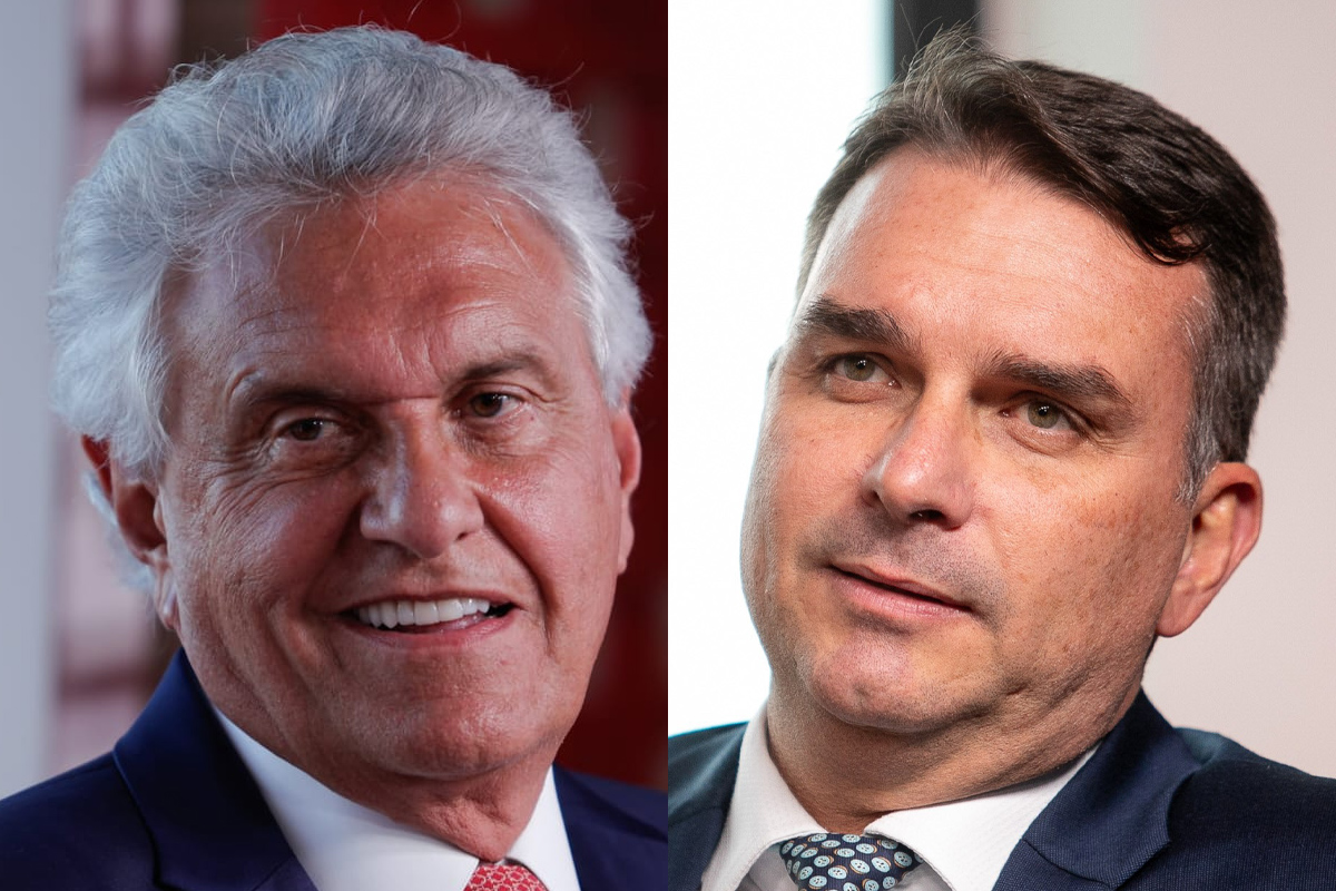 Ronaldo Caiado afirma que Flávio Bolsonaro conspirou contra a economia brasileira