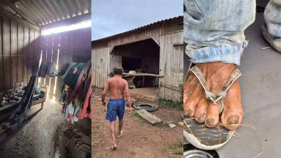 Trabalhador de 65 anos é resgatado em situação de trabalho análogo à escravidão no Pará