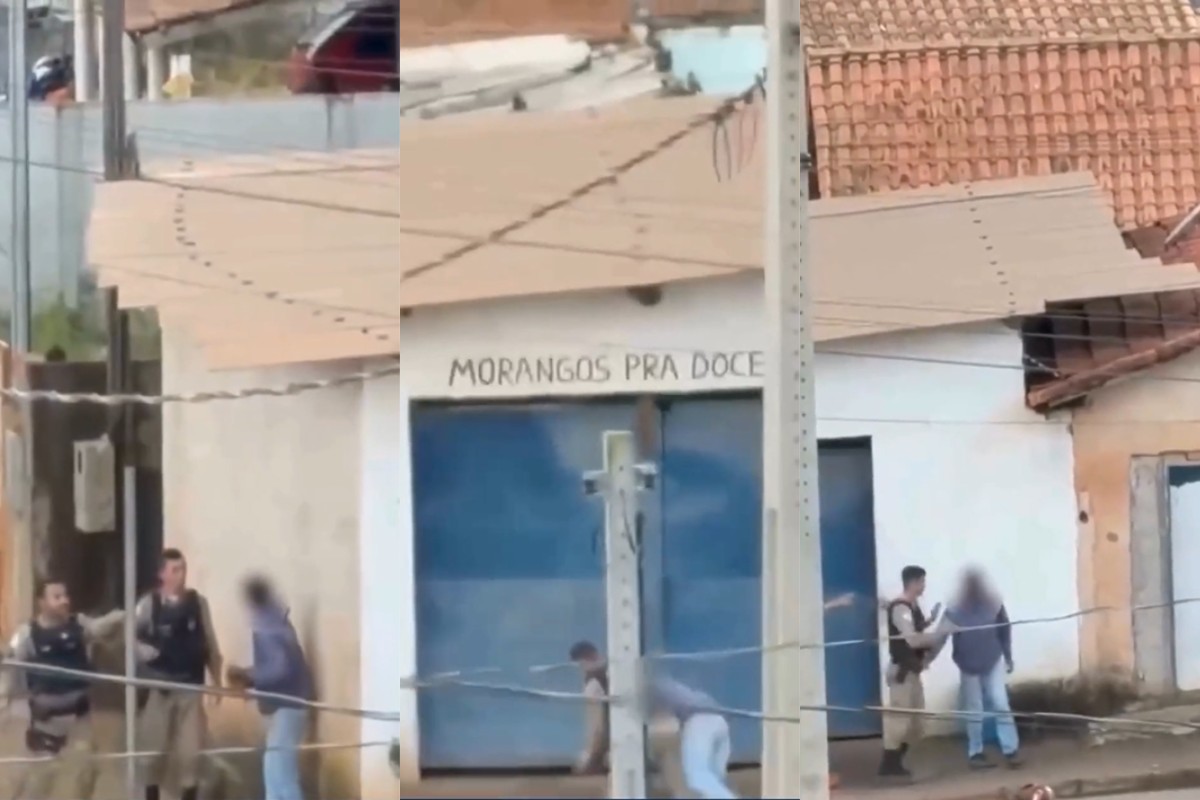 Vídeo revela agressão de policial militar durante abordagem em Minas Gerais