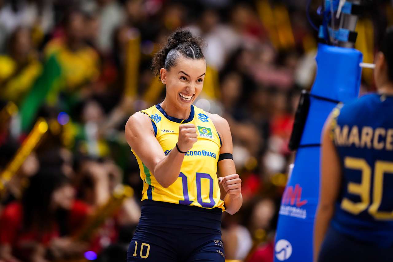 Capitã Gabi Guimarães desfalca a Seleção Brasileira na fase final da VNL