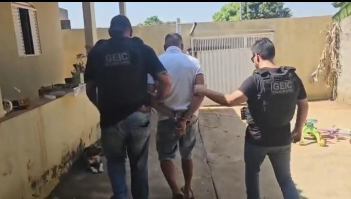 Prisão de suspeito por roubo a funcionários de internet no Jardim Ingá