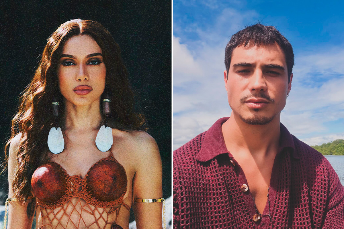 Anitta e Danilo Mesquita vivem romance e curtem show juntos
