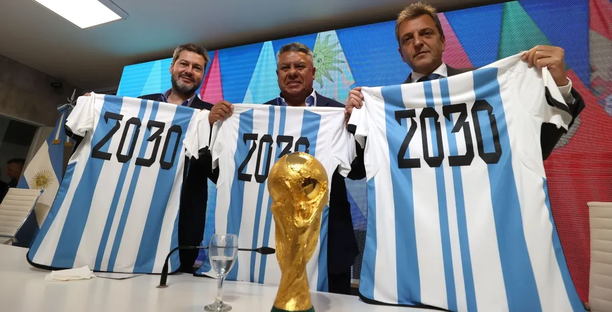 Argentina busca sediar fase da Copa de 2030 e propõe torneio com 64 seleções