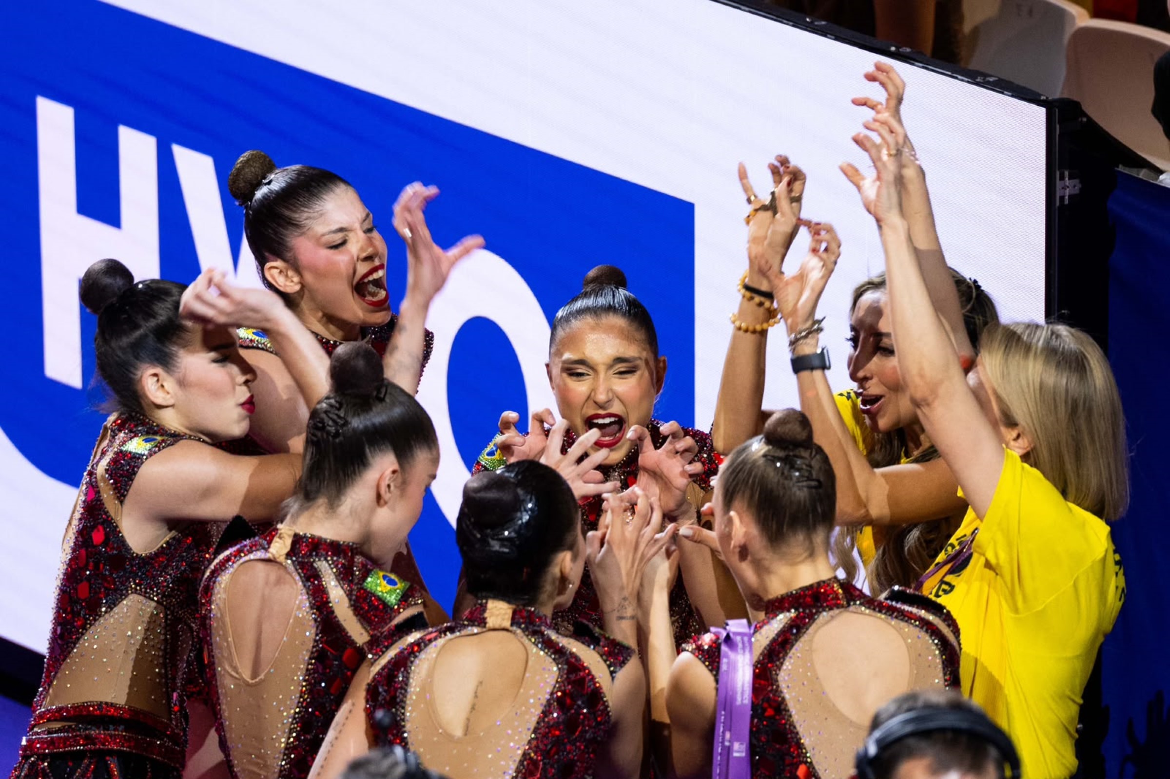 Brasil ganha bronze no Mundial de Ginástica Rítmica e vai a LA 2028
