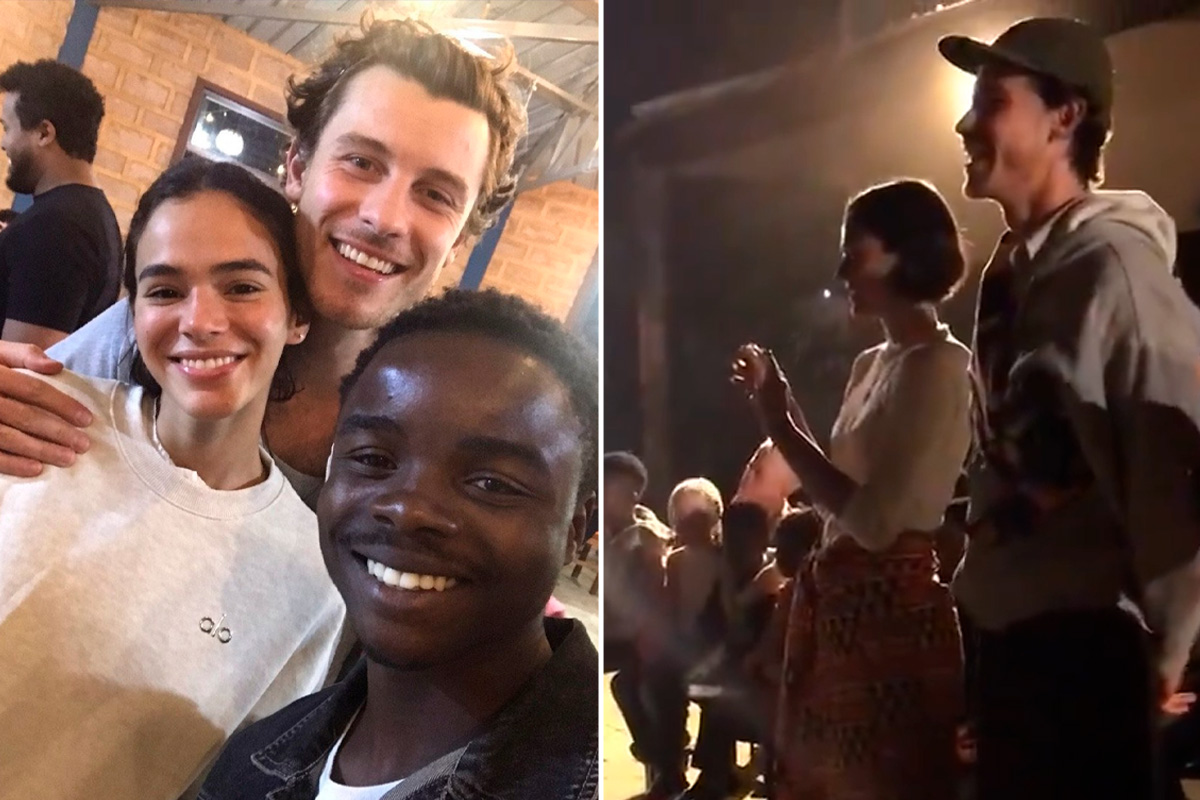 Bruna Marquezine e Shawn Mendes viajam para Angola após temporada no Brasil