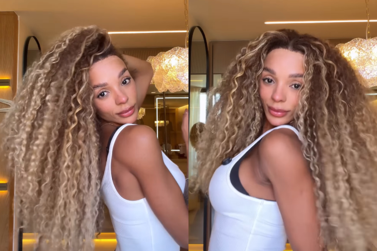 Brunna Gonçalves exibe cabelo natural e manda recado para críticos