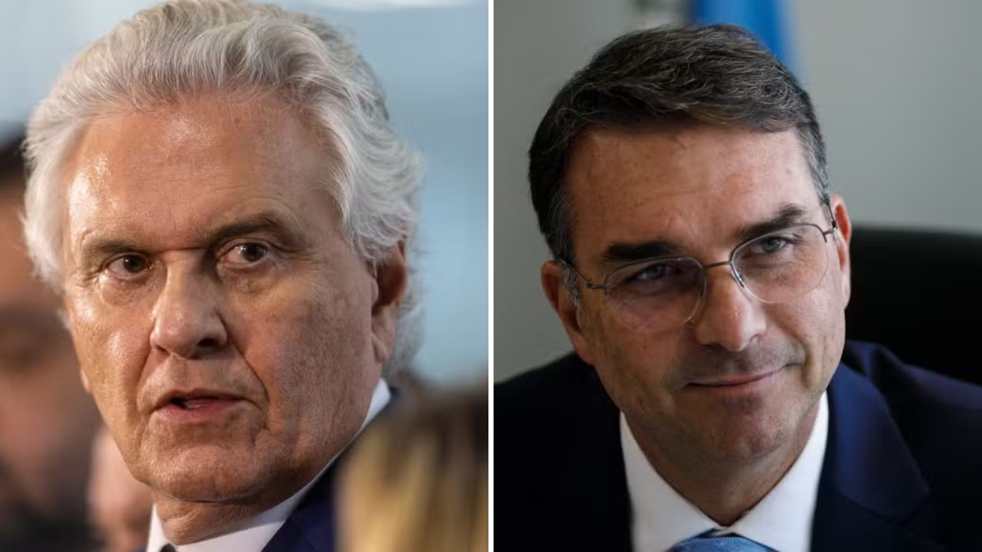 Ronaldo caiado critica flávio bolsonaro e aponta sabatina vazia no jornal nacional