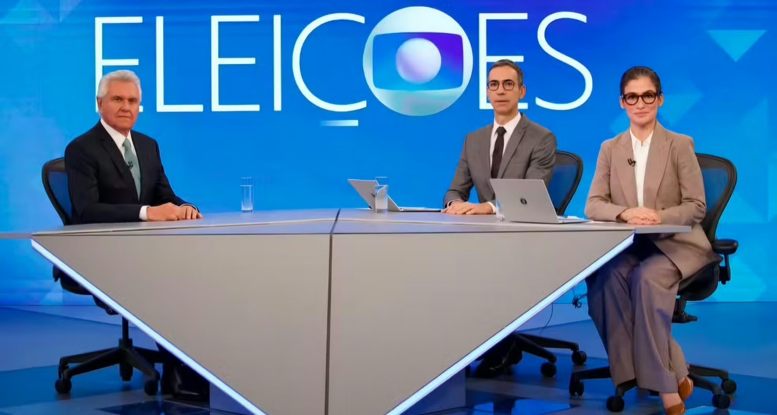 Ronaldo Caiado defende fim da polarização no Jornal Nacional
