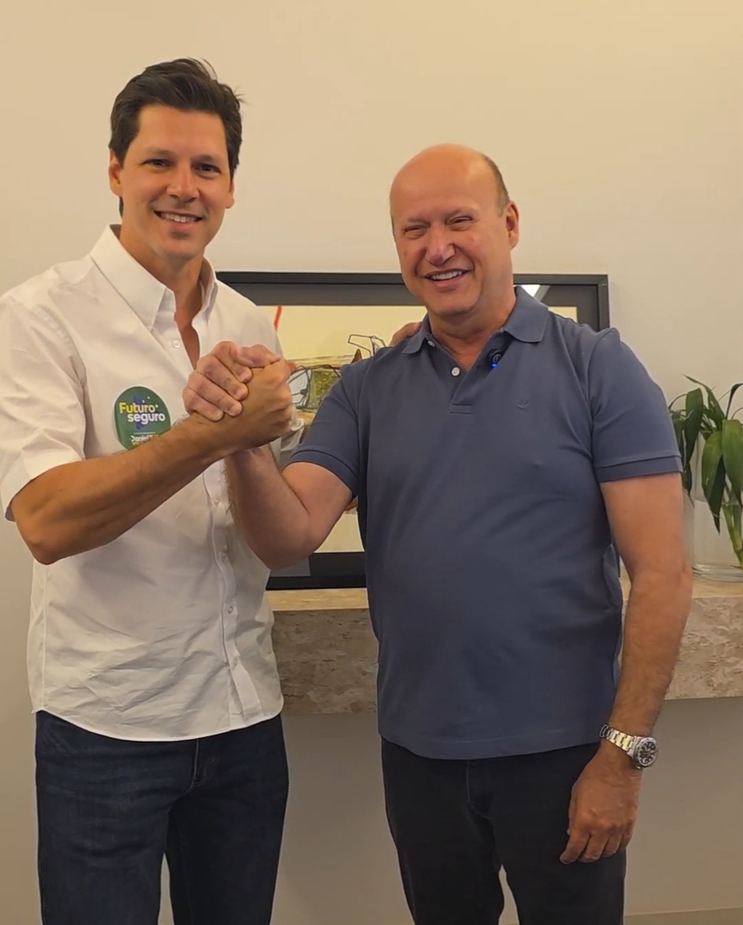 Célio Silveira lidera nova pesquisa para deputado federal em Luziânia