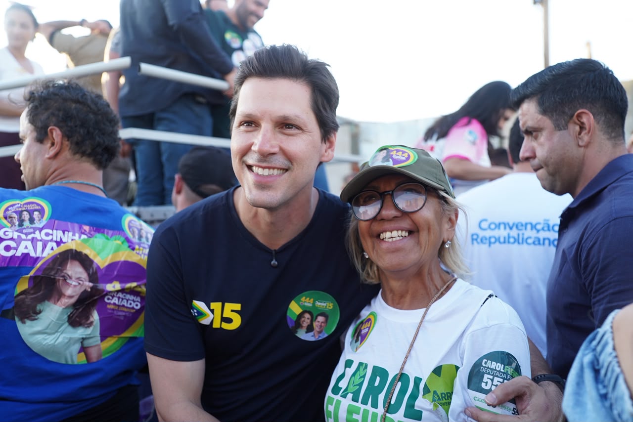 Daniel Vilela lidera pesquisa em Goiás com 45,8% e abre grande vantagem no início
