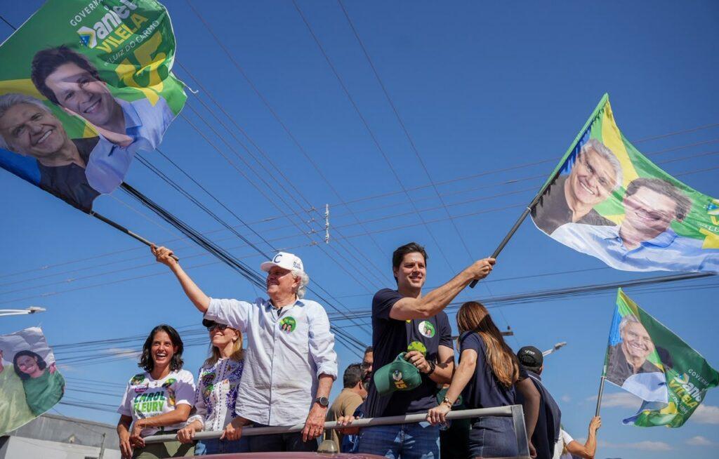 Daniel Vilela percorre 20 municípios de Goiás em uma semana de forte campanha