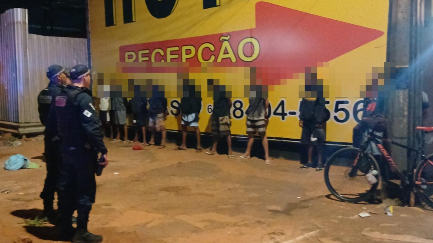 Forças de segurança realizam operação na divisa entre DF e Goiás para conter a criminalidade