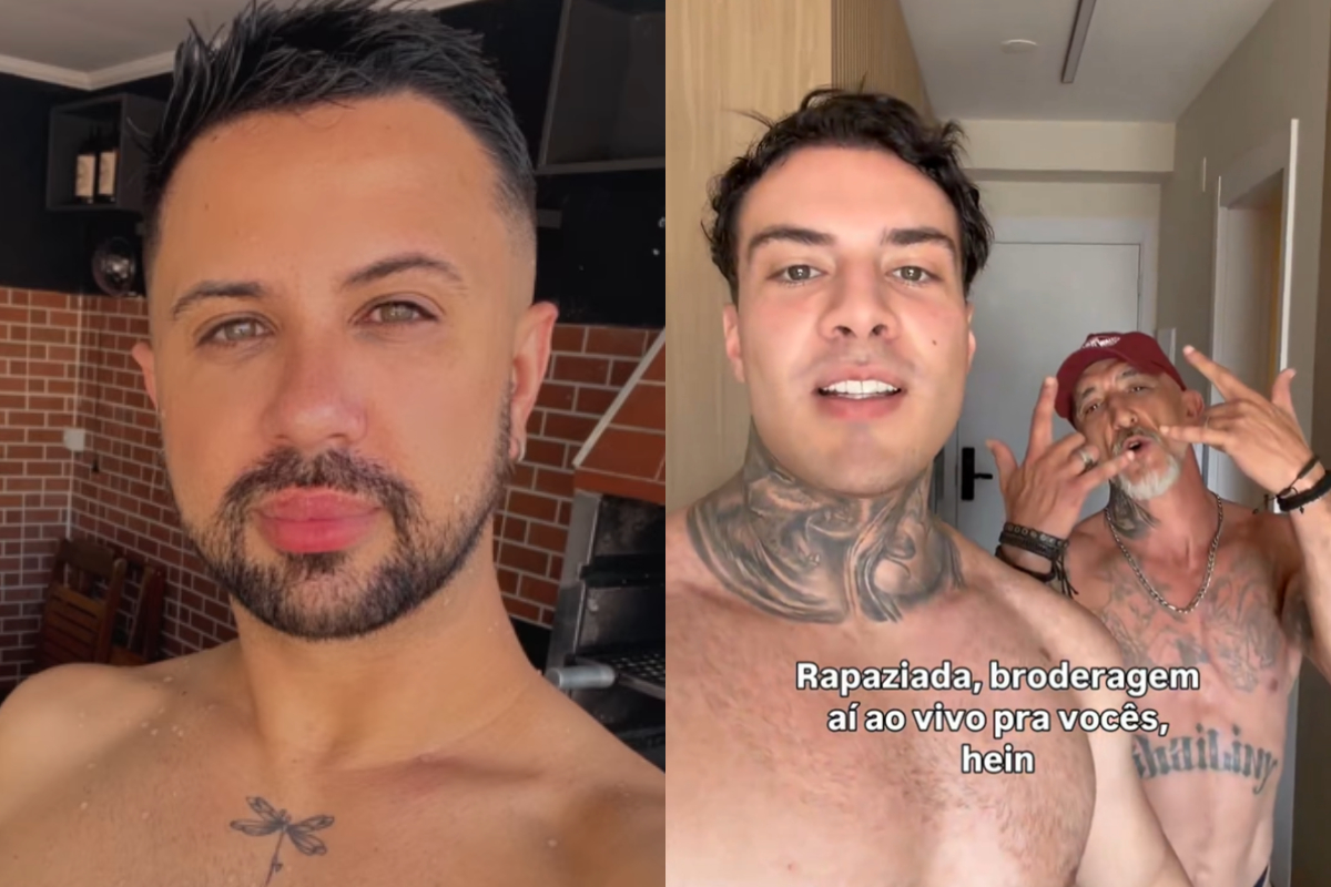 Ex-affair Ricardo Duda ironiza vídeo erótico gravado por Cristian Cravinhos