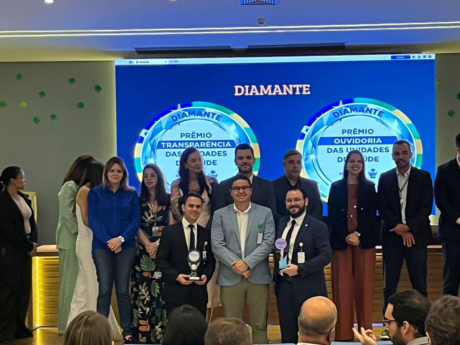 Hospital Estadual de Luziânia conquista o Prêmio Diamante por transparência
