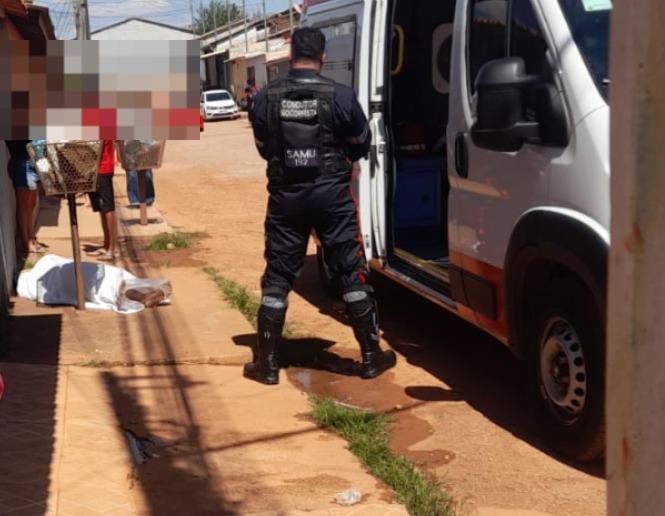 Homem sofre mal súbito na rua em Valparaíso e tem óbito confirmado pelo Samu