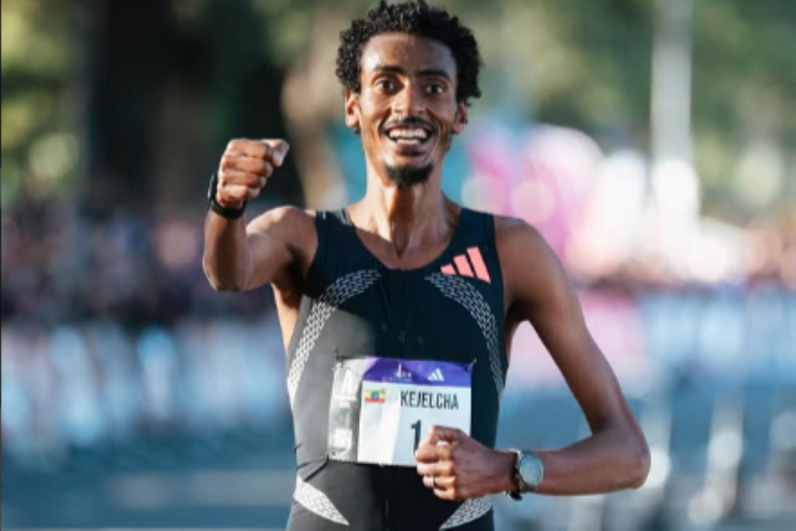 Etíope Yomif Kejelcha quebra recorde mundial da meia maratona com tempo histórico em Buenos Aires