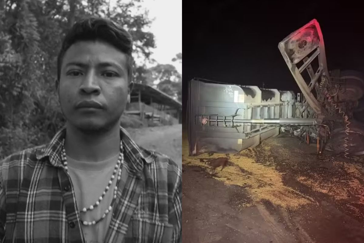 Líder indígena de São Paulo morre em grave acidente de caminhão no Mato Grosso do Sul