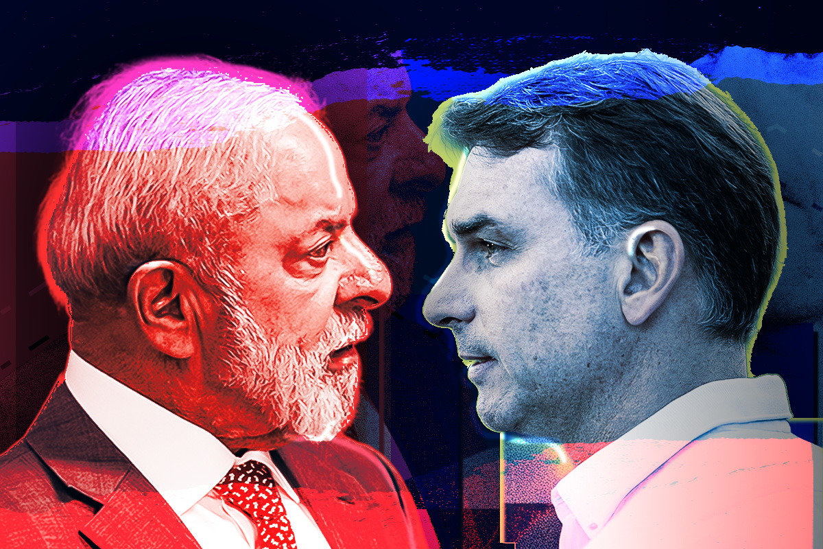 Lula divulga vídeo crítico sobre Flávio Bolsonaro durante sabatina