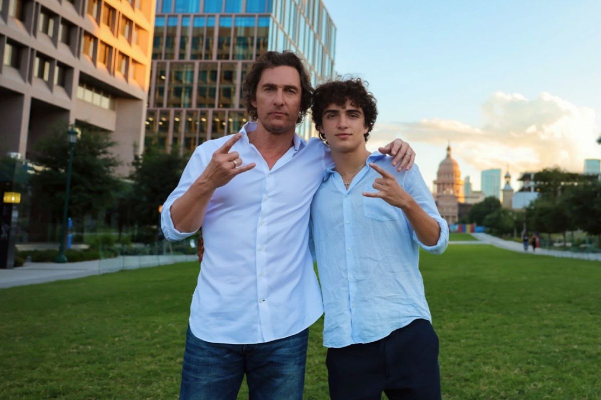 A paternidade de Matthew McConaughey e a criação dos filhos sem pressão