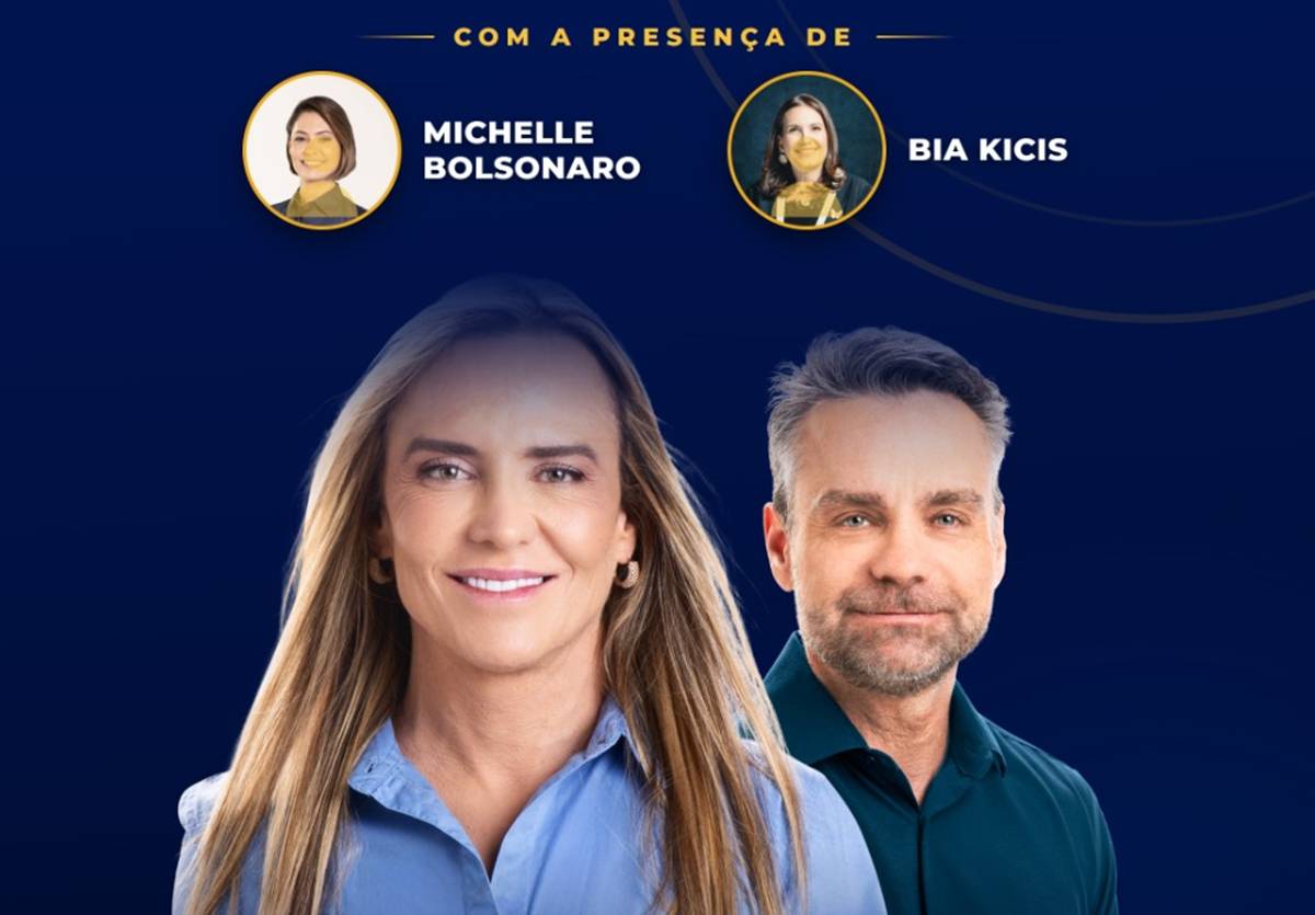 Michelle Bolsonaro participa do primeiro ato de campanha de Celina Leão