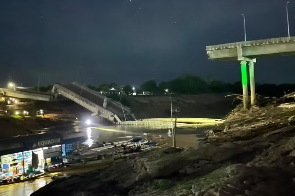 Ministério público abre inquérito para apurar queda de ponte no Acre