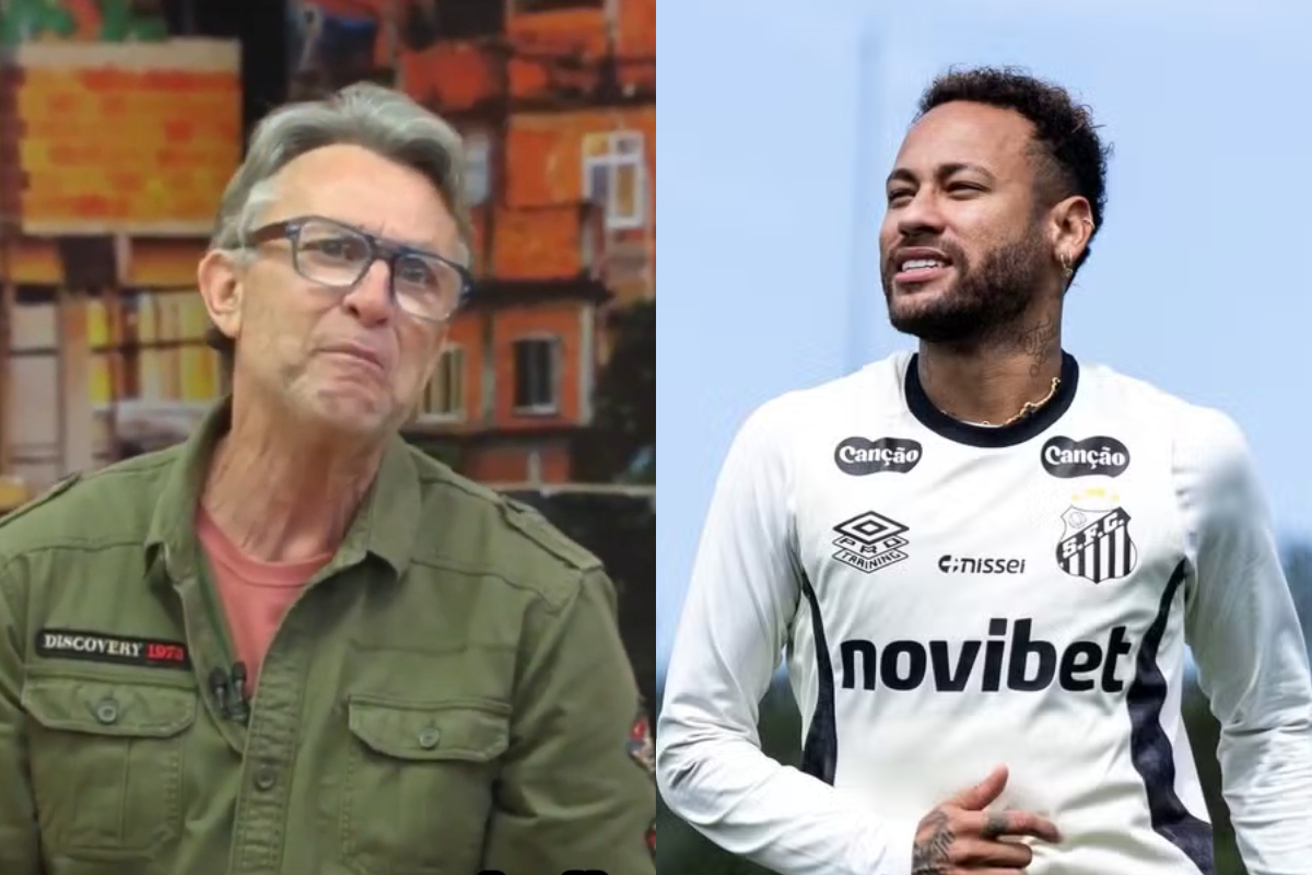 Apresentador Neto chama Neymar de bebezinho e desafia o jogador a processá-lo
