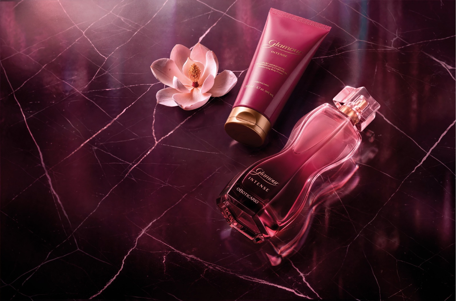 O Boticário lança a fragrância Glamour Intense para celebrar 25 anos de história