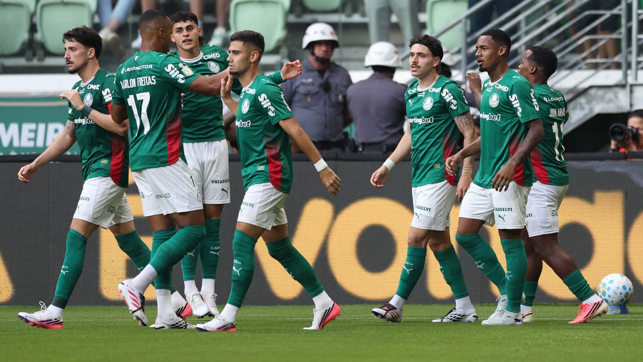 Palmeiras goleia o Fortaleza na Copa do Brasil com grande atuação