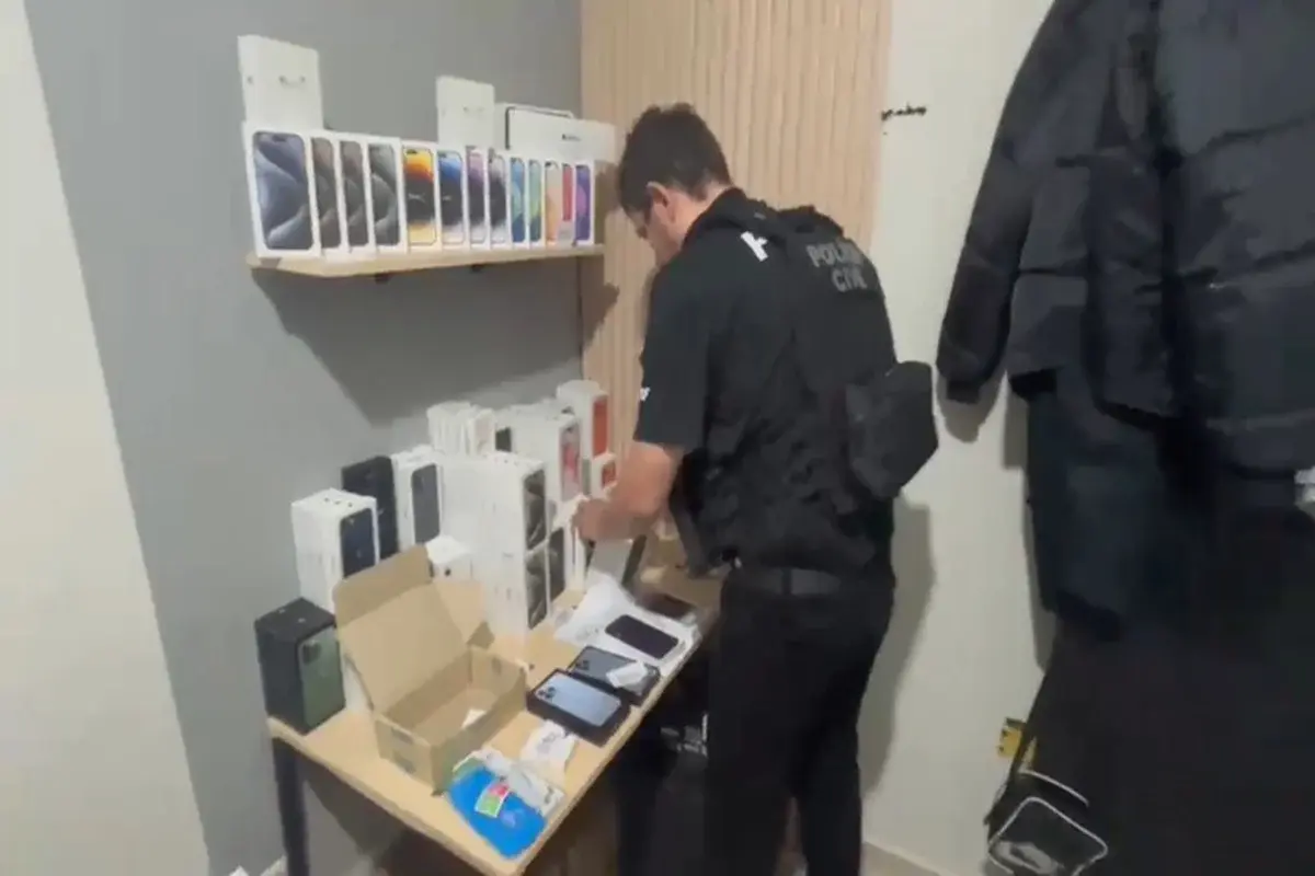 PCDF combate fraude eletrônica e prende casal por falso comércio de celulares
