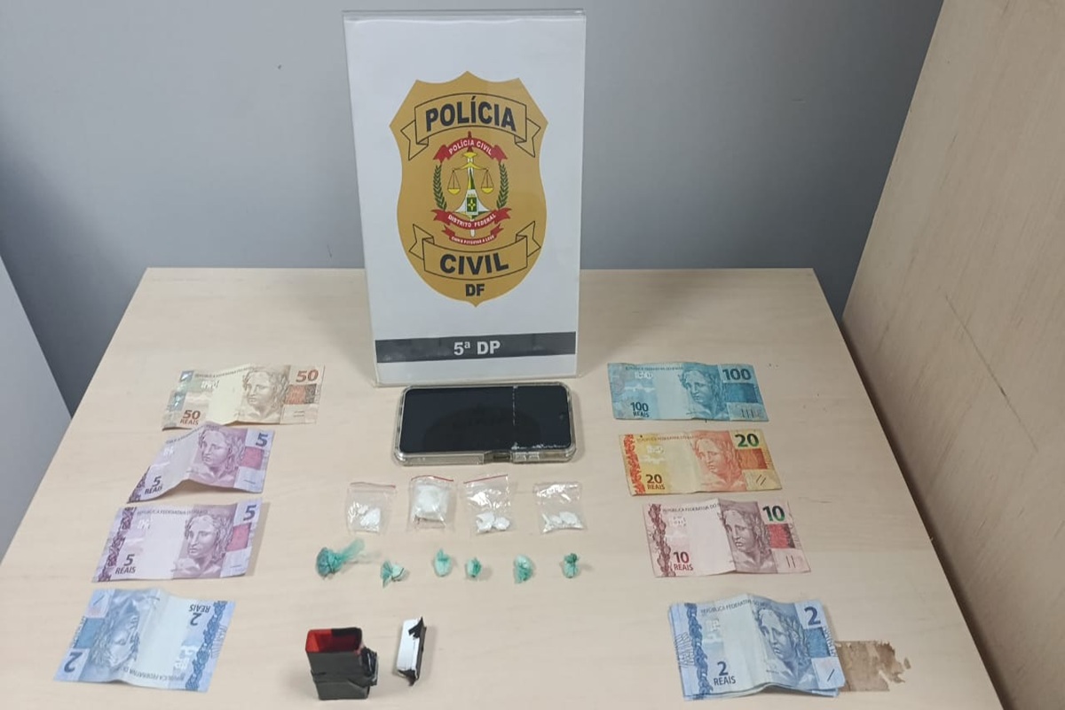 Polícia Civil do Distrito Federal prende traficantes na Torre de TV