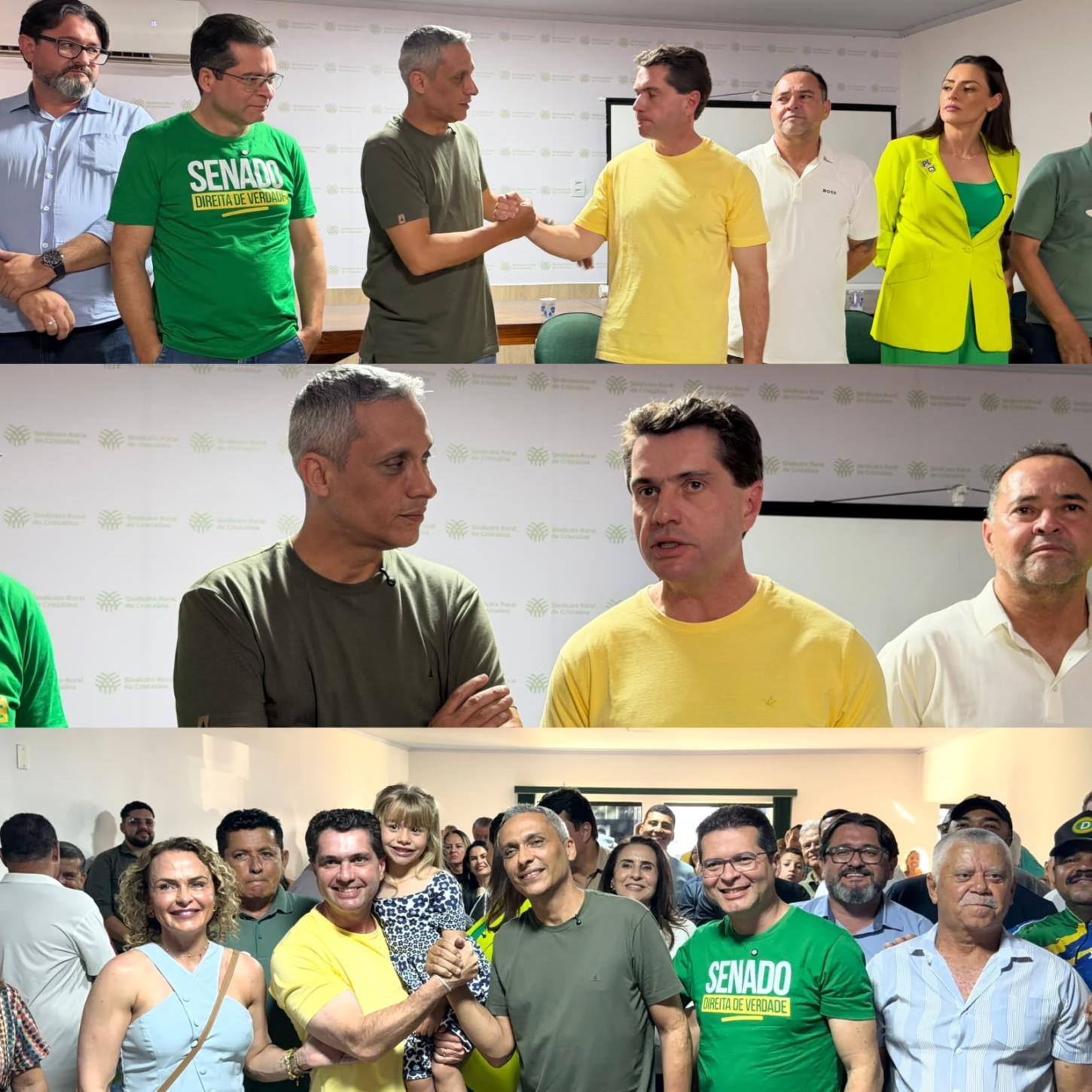 Prefeito de Cristalina, Dr. Luís Otávio, declara apoio a Gustavo Gayer para o Senado