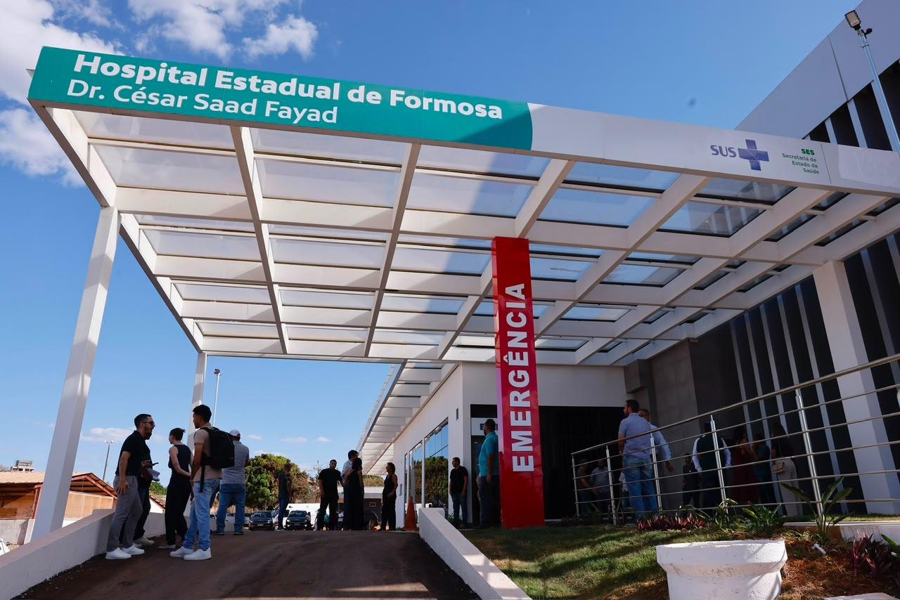 Hospital Estadual de Formosa inaugura novo pronto-socorro com estrutura ampliada