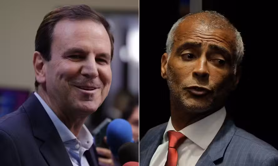 Senador Romario deixa o PL e anuncia apoio a Eduardo Paes no Rio de Janeiro