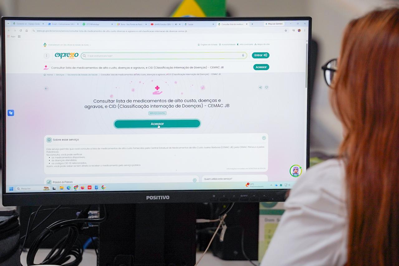 Saiba como utilizar os serviços digitais da saúde em Goiás pela internet