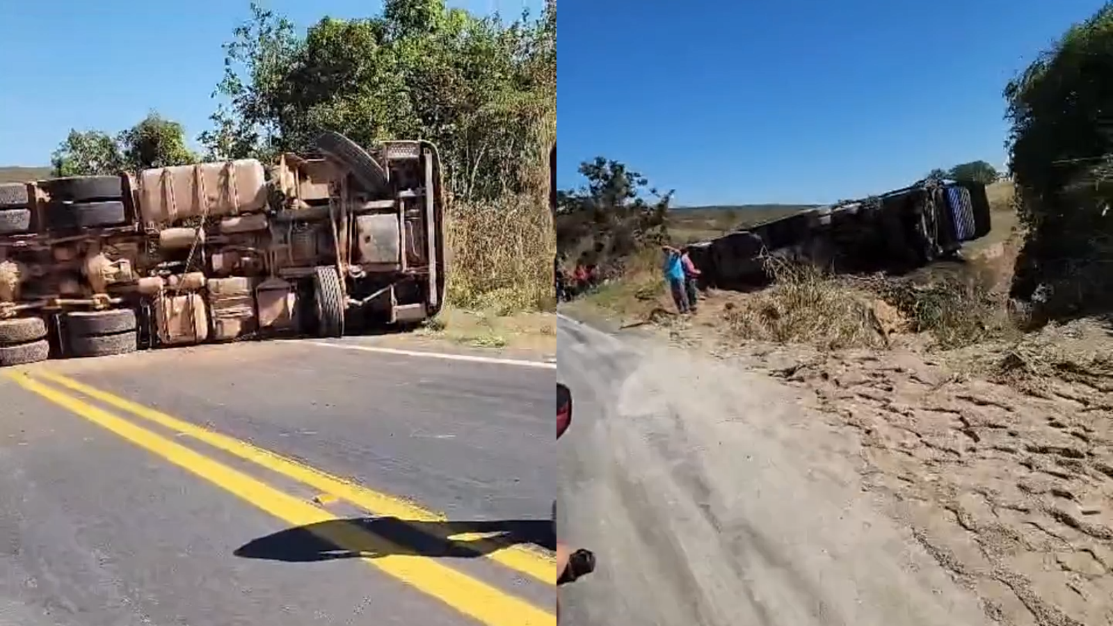 Acidente grave na GO-010 em Luziânia deixa cinco mortos e dezenas de feridos