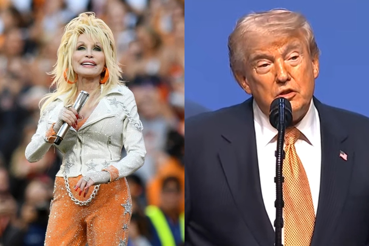 Donald Trump homenageia Dolly Parton e decreta luto oficial nos Estados Unidos