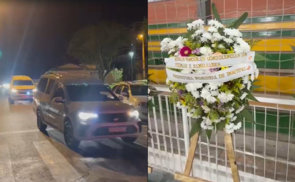 Velorio das vitimas de acidente na BR-373 comeca em Imbituva com forte comocao