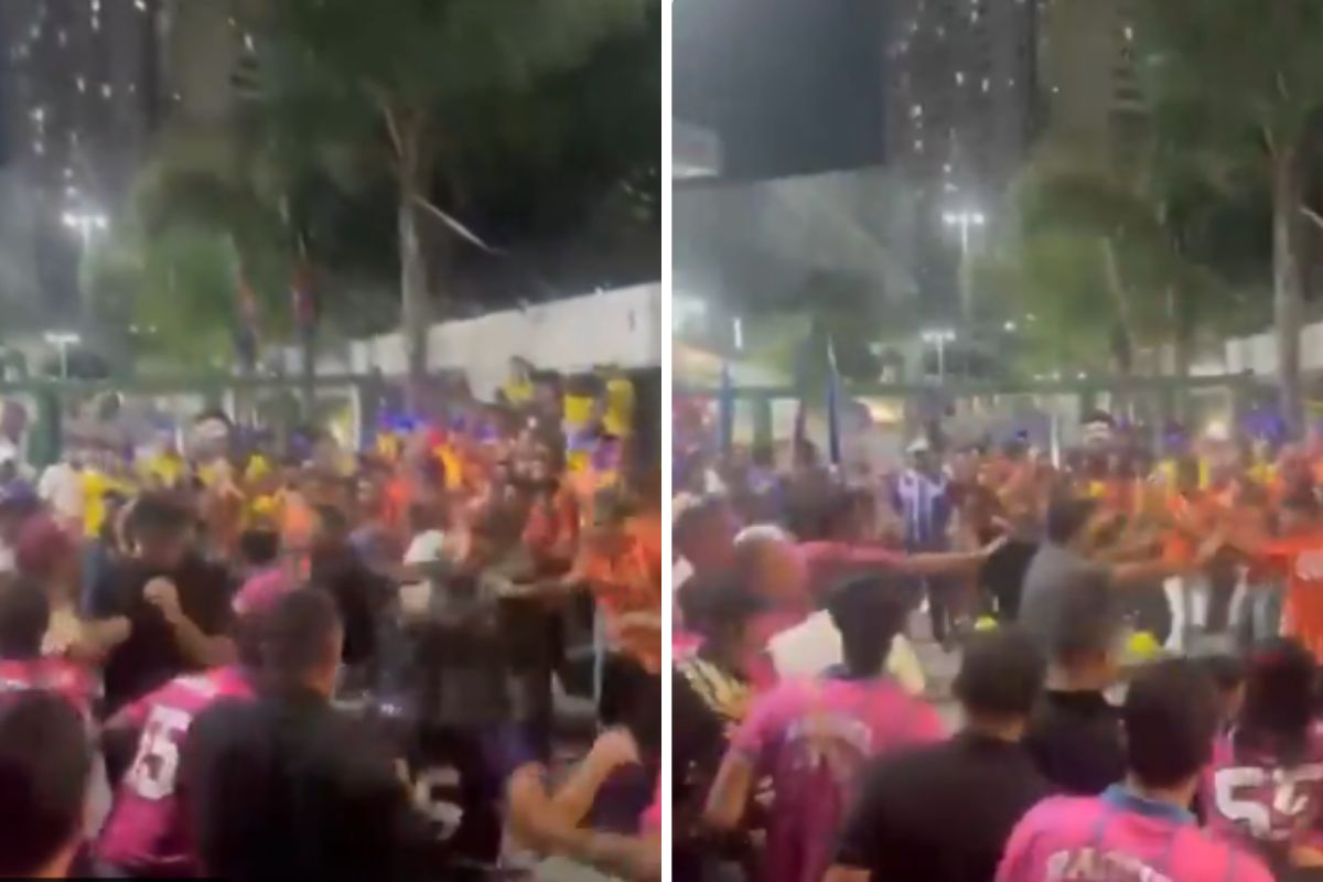 Militantes brigam antes de debate das eleições em Pernambuco